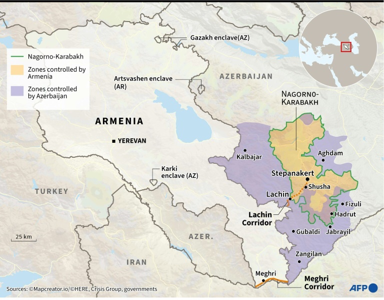 Nagorno-Karabakh conflict: At least 16 killed in clashes between Armenia  and Azerbaijan - France 24