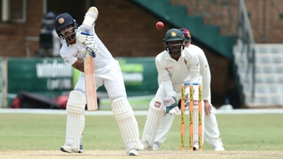 Zimbabwe victory push stalled by Sri Lanka batsmen