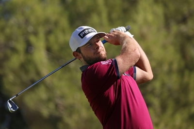 Hatton grabs early lead in PGA CJ Cup at Shadow Creek