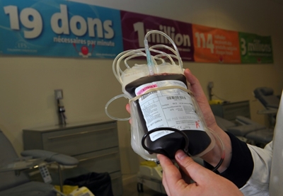 French 'rare blood' drive seeks to woo diverse donors