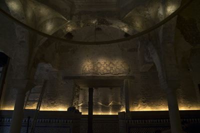 Inside a bar in Seville, a hidden 12th-century hammam is found