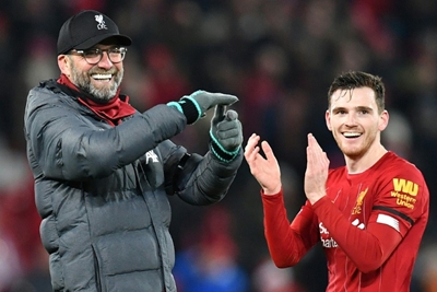 Liverpool still not interested in title talk, says Robertson