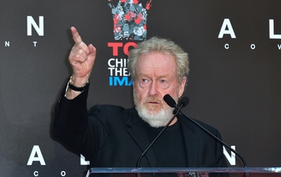 Ridley Scott brings Bowie and bodysuits to sci-fi TV debut 'Raised by Wolves'
