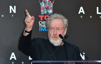 Ridley Scott brings Bowie and bodysuits to sci-fi TV debut 'Raised by Wolves'