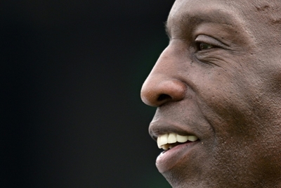 Sprint king Johnson spreads message of hope to stroke survivors
