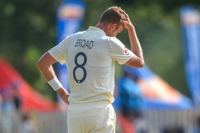 England's Broad fined after 'audible obscenity' in South Africa Test