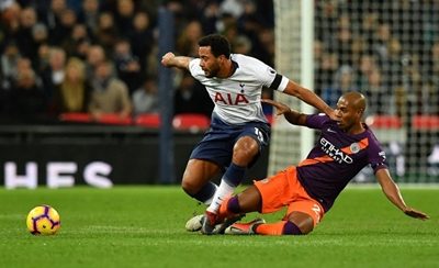 Ankle injury rules out Spurs' Dembele till 2019