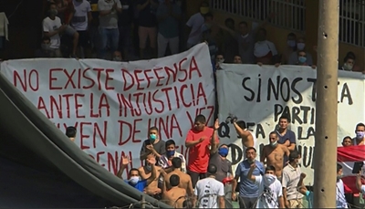 Peru prison riot over coronavirus fears leaves nine dead