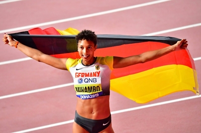 World long-jump champion Mihambo to work with Carl Lewis