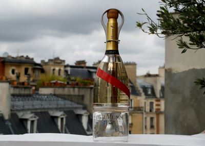 Champagne in space