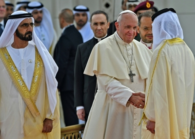 Pope Francis makes history with Muslim dialogue in UAE