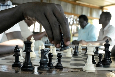 Chess, the war game building bridges in South Sudan