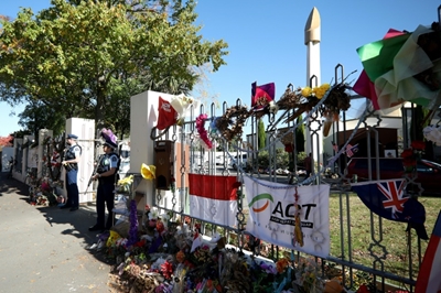 New Zealand cops probe threat to terror attack mosque