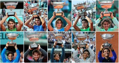 Thanks for the memories: Rafael Nadal's 10 French Open triumphs