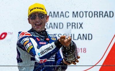 Martin pulls clear to win German Moto3