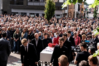 Final farewell for crash victim Lambrecht