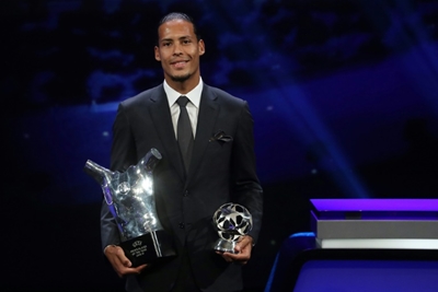 Van Dijk, Ronaldo and Messi shortlisted for FIFA award