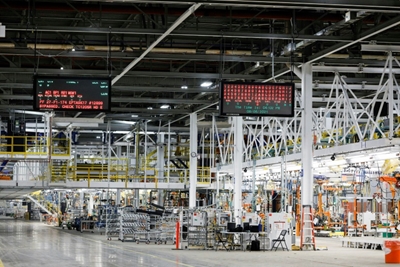 GM factory launch ushers in Detroit's EV pickup campaign