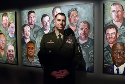 Ex-president Bush's paintings tell of toll on those he sent to war