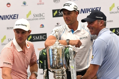 Rio medallists in Singapore golf showdown before Olympics