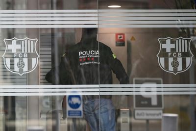 Ex-Barcelona president released after appearing before judge: court