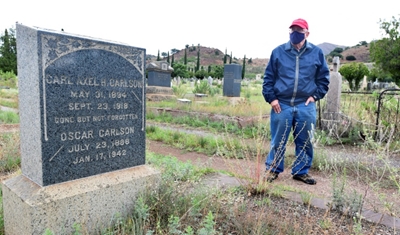 Spectre of the Spanish Flu haunts old US mining town
