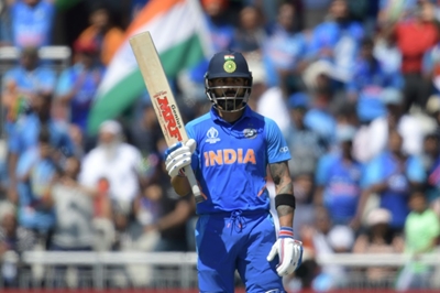 Kohli helps India set West Indies challenging total