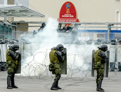 Terror, hooligan threats cast shadow over Russia's World Cup