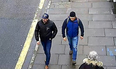 Russian suspects' claims over spy attack spark mockery in UK