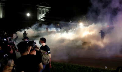 Facebook removes accounts of 17-year-old arrested over US shootings