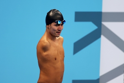 Refugee swimmer aims for historic Paralympic medal