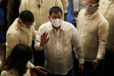 Philippines' Duterte says will run for vice president in 2022