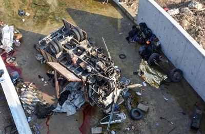 Nineteen killed in migrant vehicle crash in Turkey