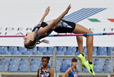 Ukrainian teen Mahuchikh impresses with high jump of 2.06 metres