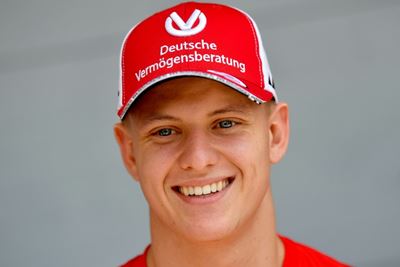 Mick Schumacher proud to follow in father's F1 footsteps