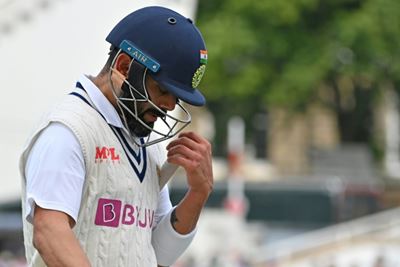 Kohli out for golden duck as Anderson double revives England in first Test