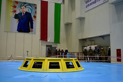 Tajikistan launches giant dam to end power shortage