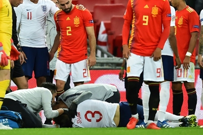 Shaw heading back to Man Utd after England concussion