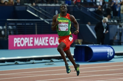 Kirani James wins 400m at Racers Grand Prix in Kingston