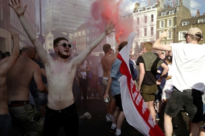 World Cup fever soars in England on #WaistcoatWednesday