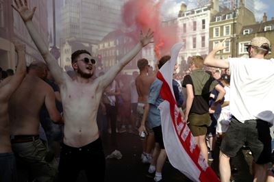World Cup fever soars in England on #WaistcoatWednesday
