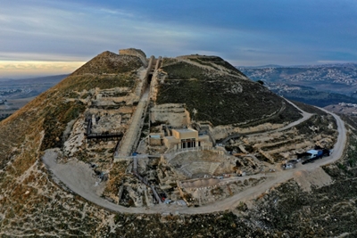 Israel unveils parts of Herod's palace buried by Judean king