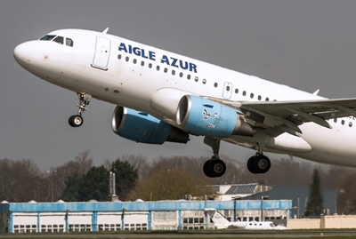 France's number two airline suspends some flights, ticket sales