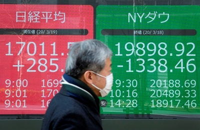 ECB's monetary bazooka peps up Asian stocks