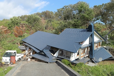 Landslides after powerful quake hits Japan's Hokkaido