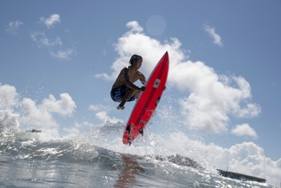 Surfing finally makes Olympic bow under blazing Japan sun