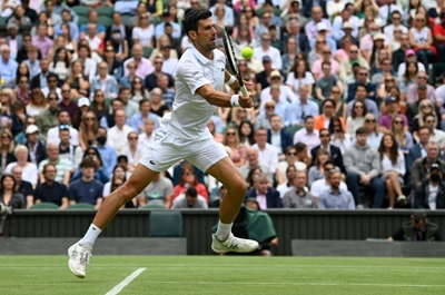 Djokovic set to rule over Wimbledon's young pretenders