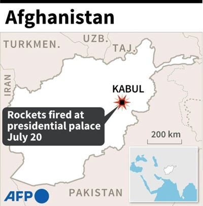Rocket attack on Afghan capital as president performs Eid prayers