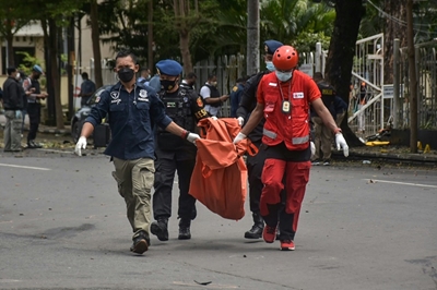 Indonesia cathedral rocked by Palm Sunday suicide bombing