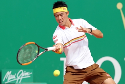 Nishikori beats Medvedev to reach Monte Carlo last 16